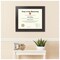 ArtToFrames 20x24 inch Diploma Frame - Framed with Black and Gold Mats, Comes with Regular Acrylic and Sawtooth Hanger for Wall Hanging (D-20x24)